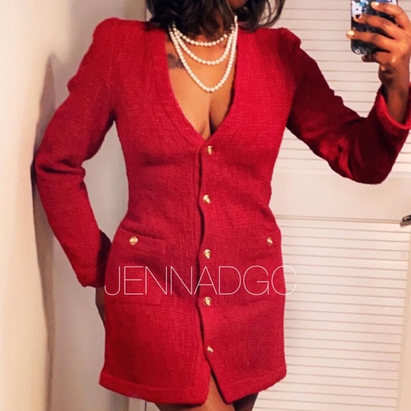 NWT Zara Textured Weave Dress - Picture 15 of 17